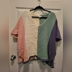 Umgee Plus Gauze Top 2XL NWOT